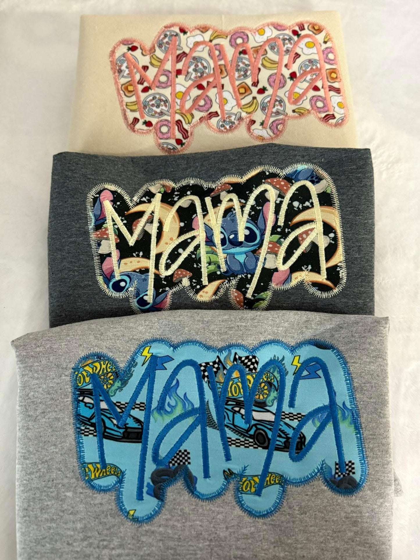 Mystery Embroidered Mama Tee
