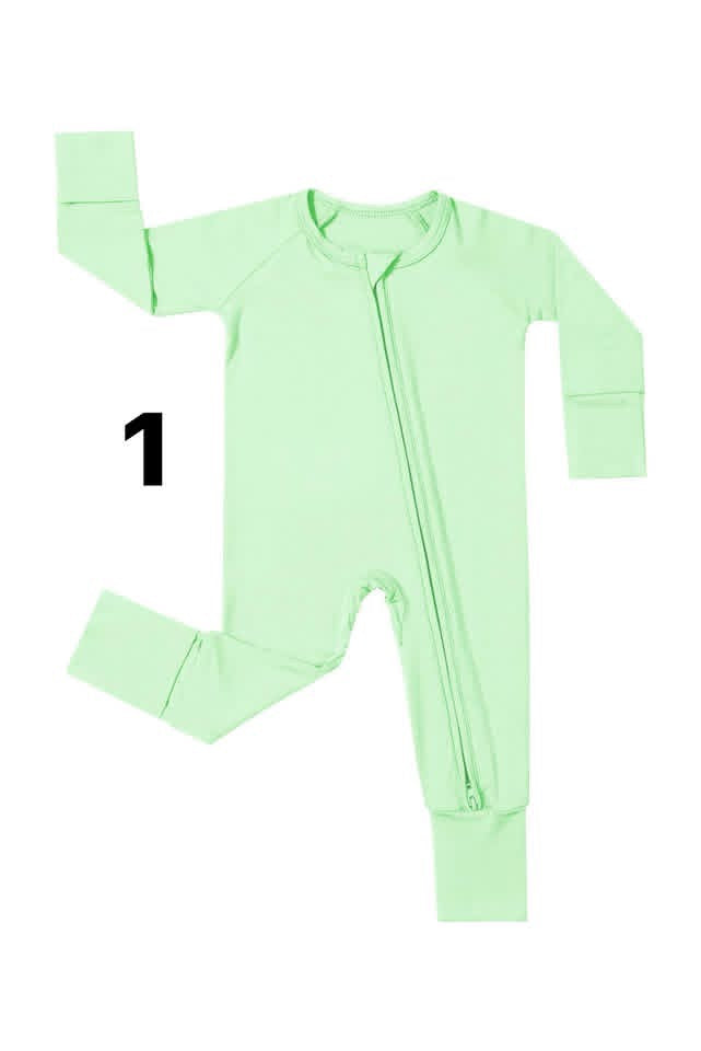 Light Green Bamboo Zippy