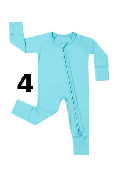 Sky Blue Bamboo Zippy
