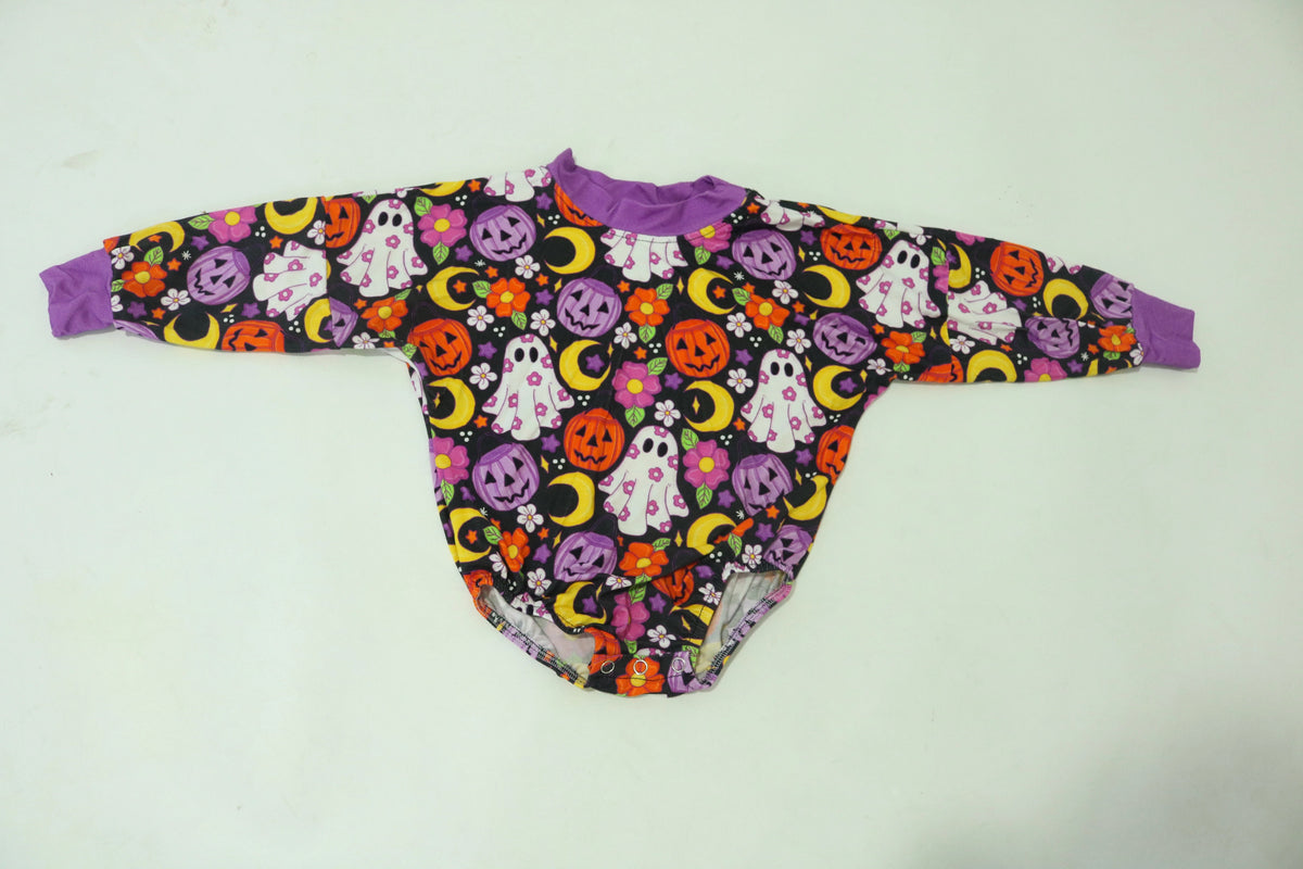 Purple Pumpkins LS Bubble