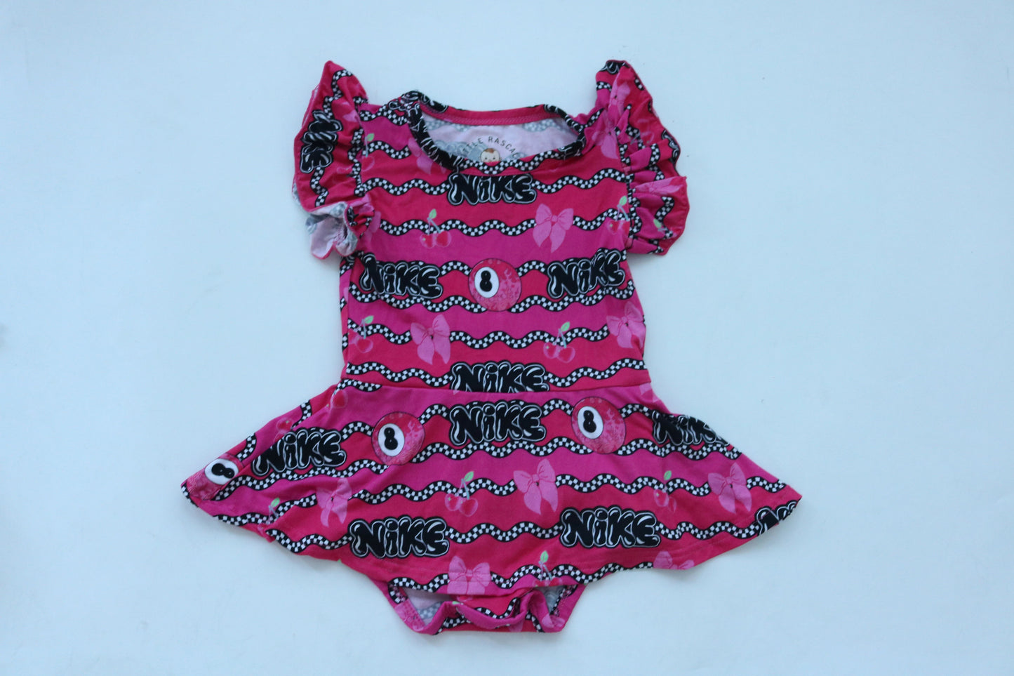 Kickin it Pink Twirl Bodysuit