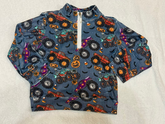 Spooky Trucks Quarterzip