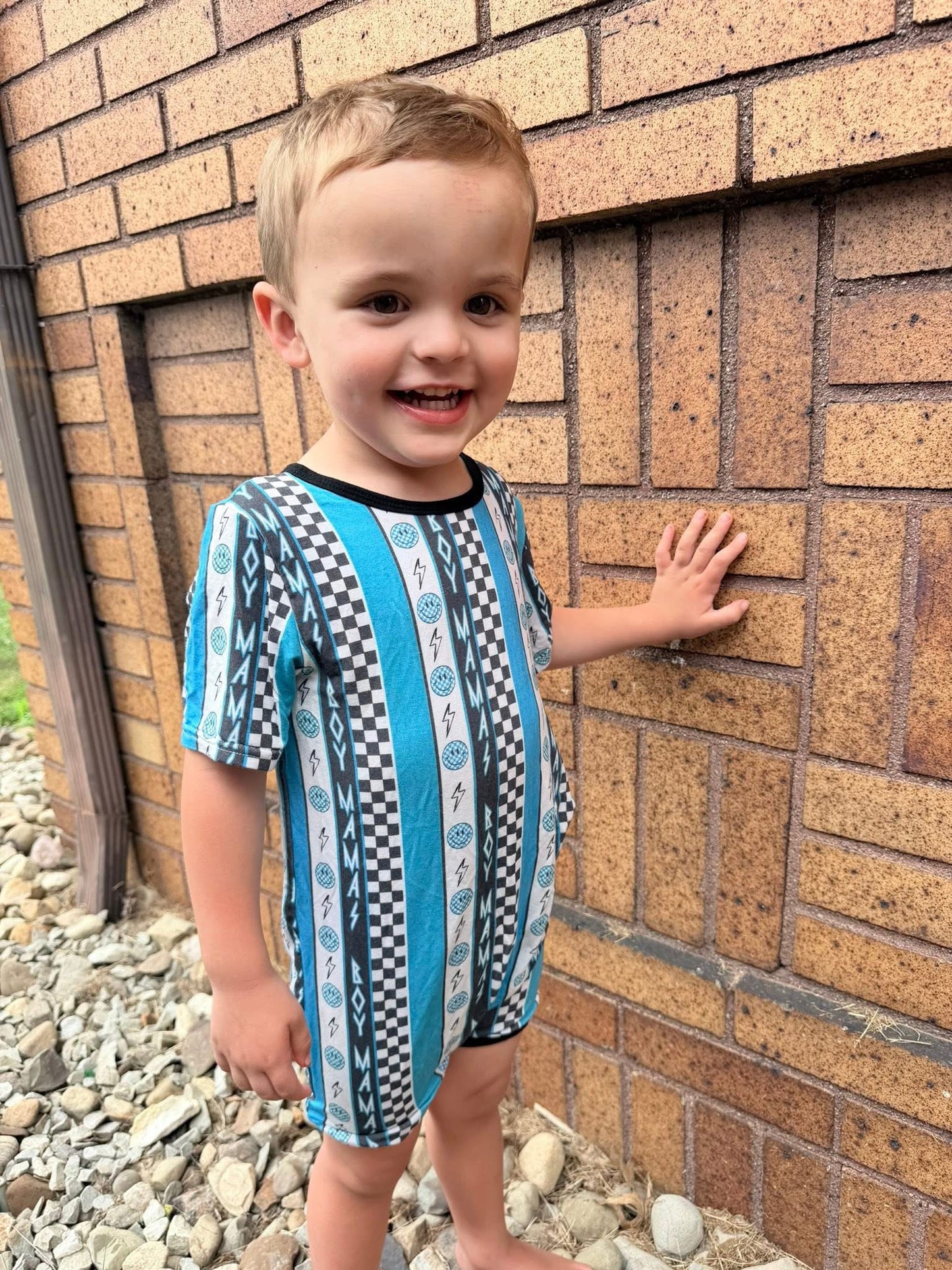 Mama Boy T-Shirt Romper