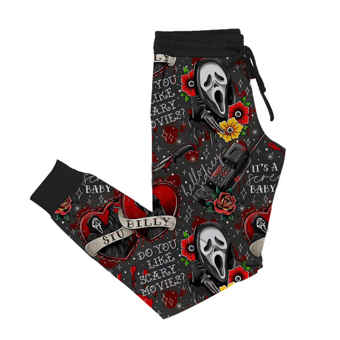Scary Movies Adult Joggers