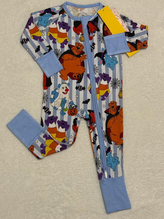 Blue Bear Haunts Zippy