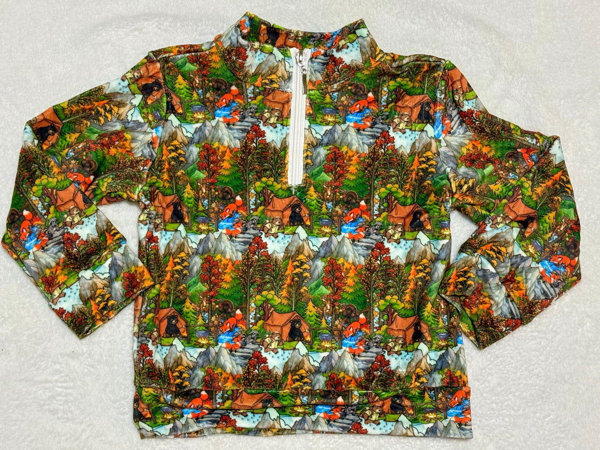 Forest Friends Quarterzip