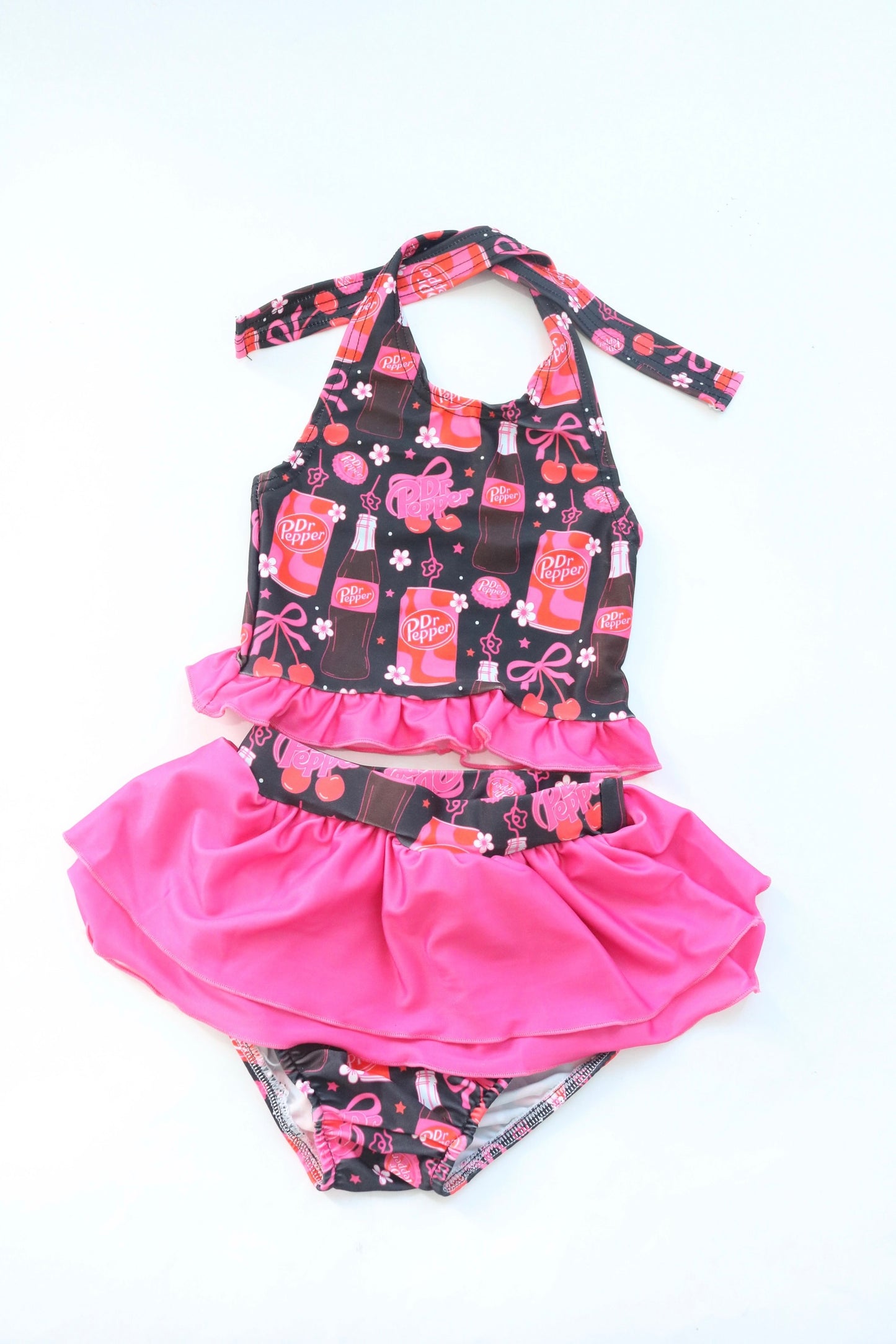 2PC Ruffled Swimsuit