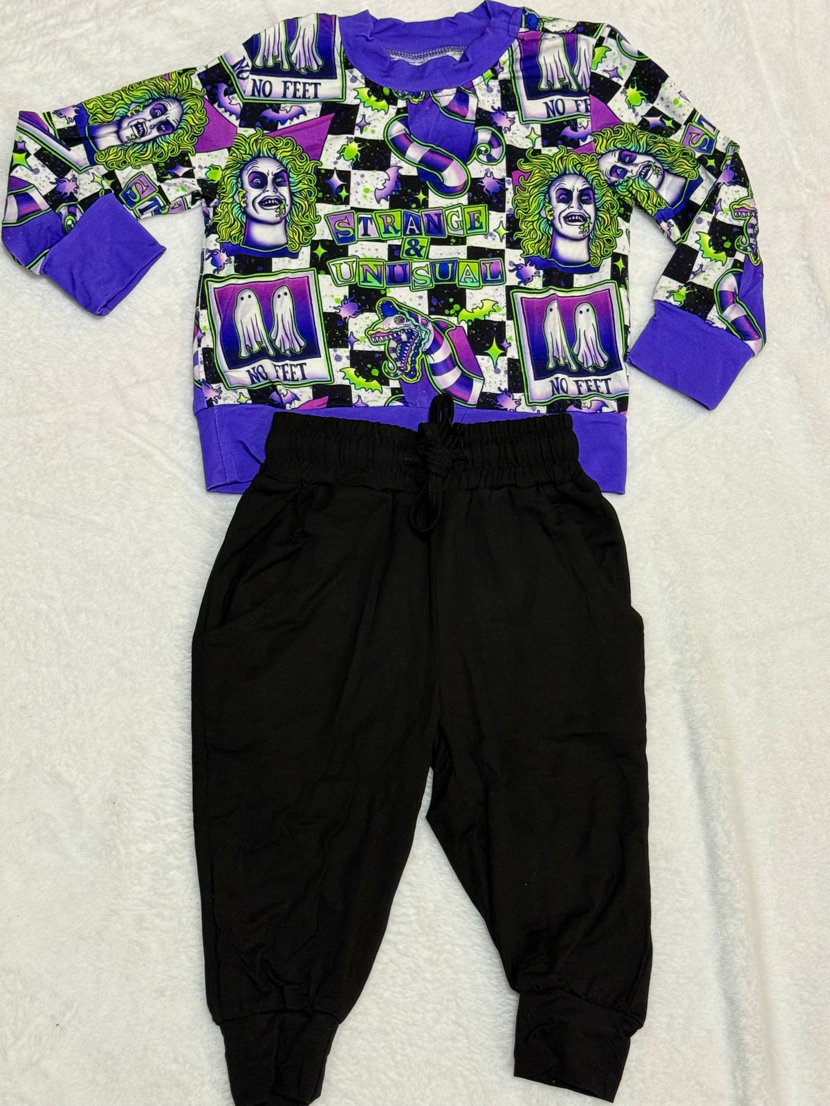 Strange & Unusual Crewneck Jogger Set