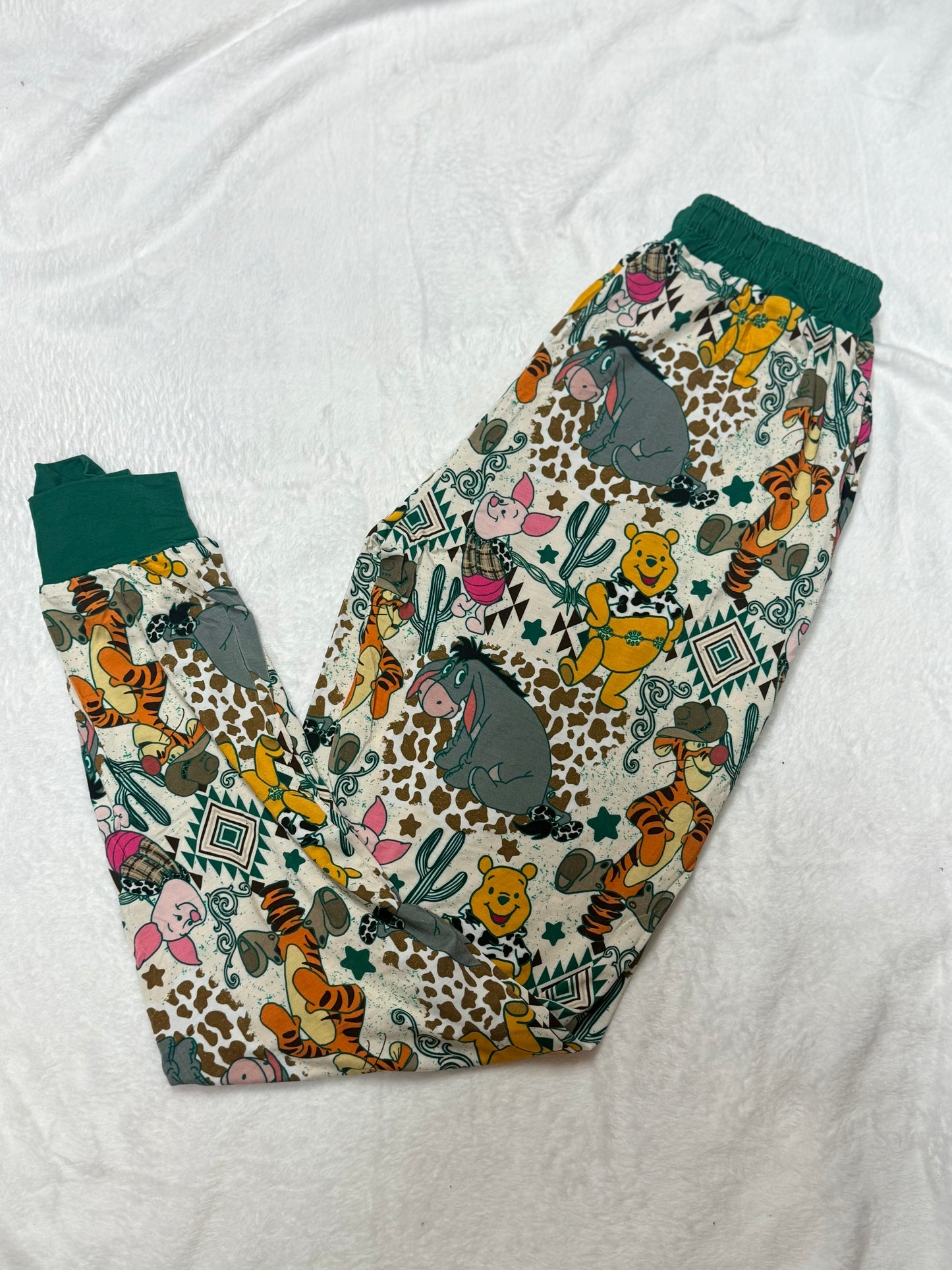 Wild West Pooh Adult Joggers