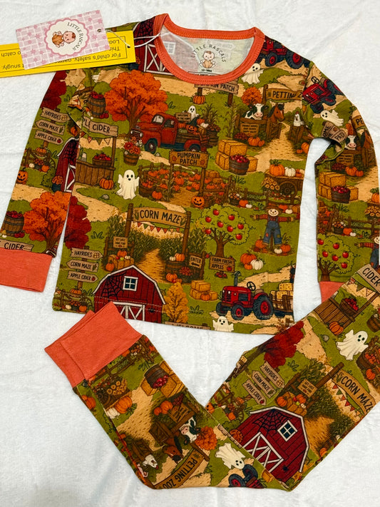 Pumpkin Patch Long Set- LR exclusive