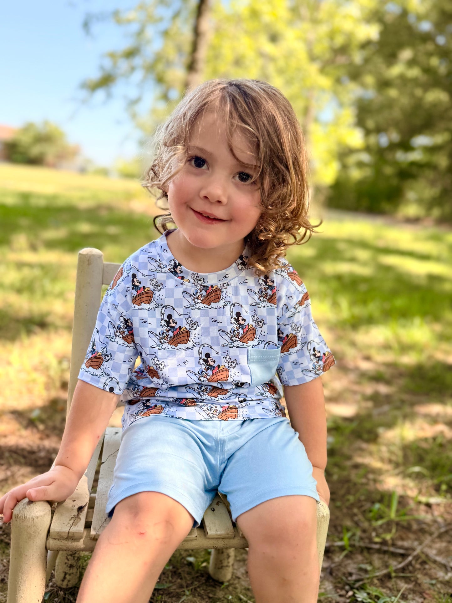 Reel Mouse Adventures Pocket tee set