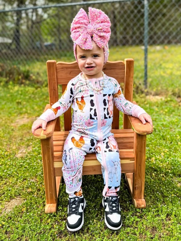 Pink Farm Zippy & Set