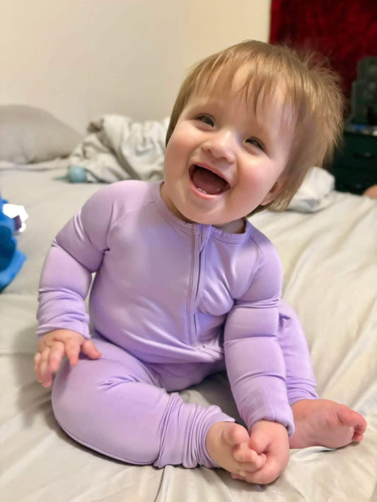 Purple Solid Bamboo