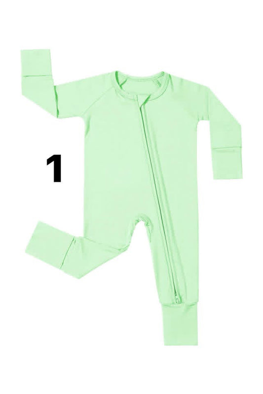 Light Green Bamboo Zippy