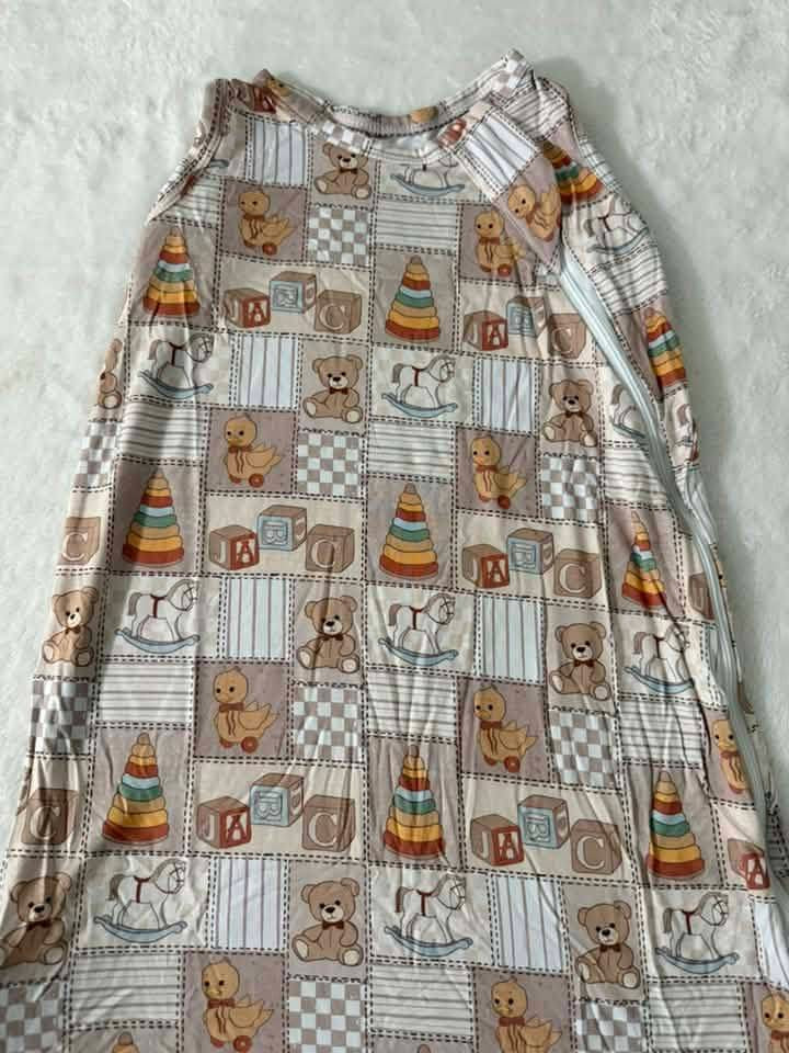 Nostalgic Nursery- Bamboo Sleepsack- not weighted